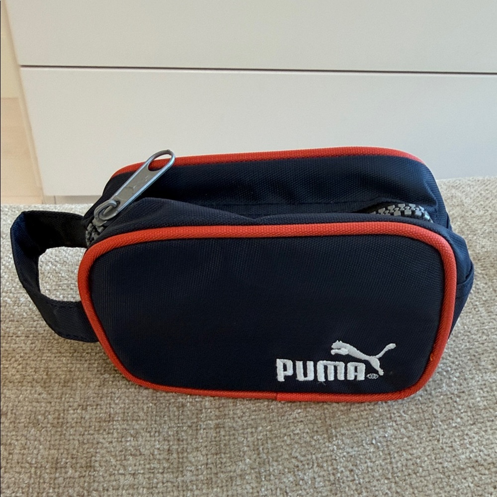 NWOT Puma Navy and Orange Belt Bag